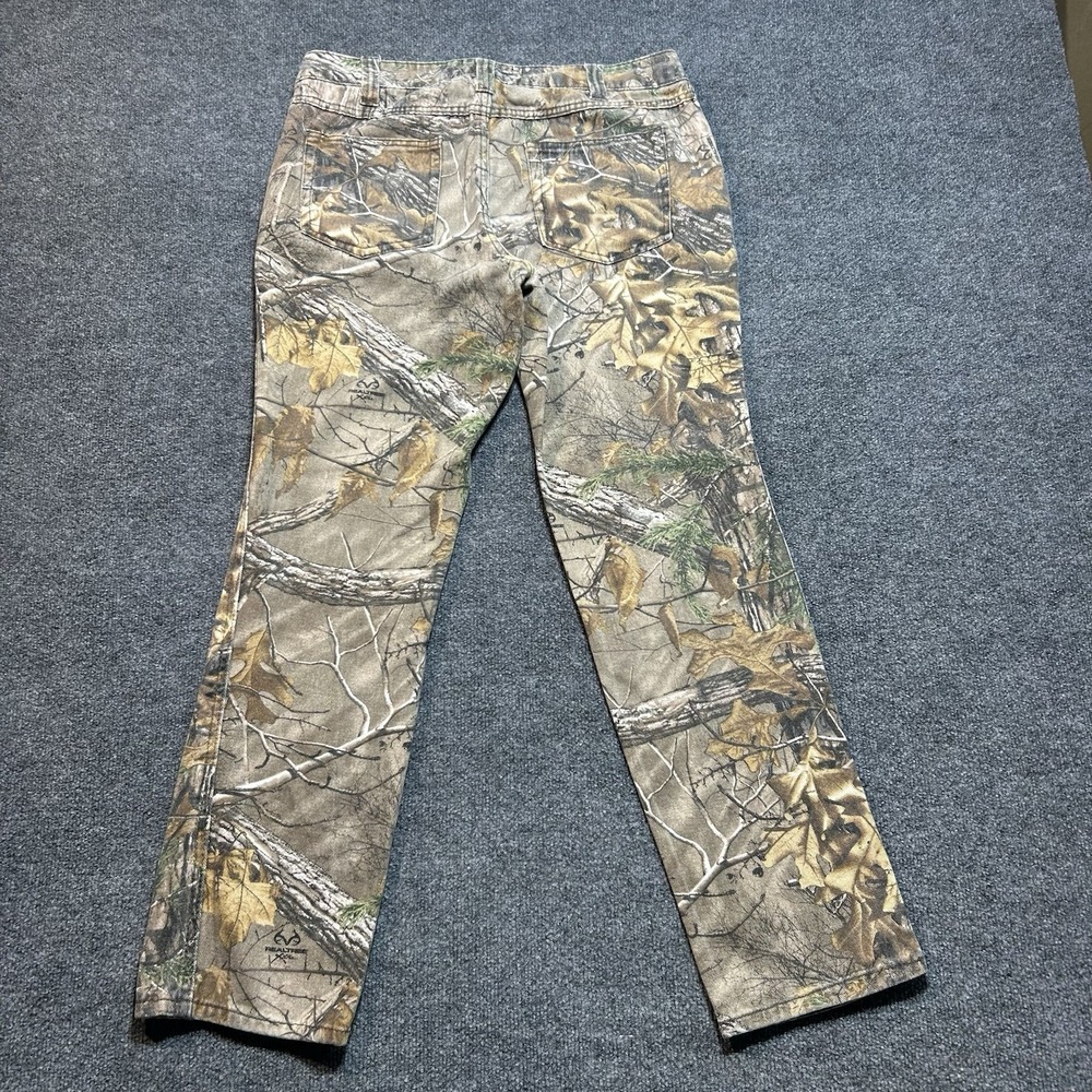 Woman's Realtree Pants Size 12 Hunting Camo Pink Girl Nature - Picture 12 of 15